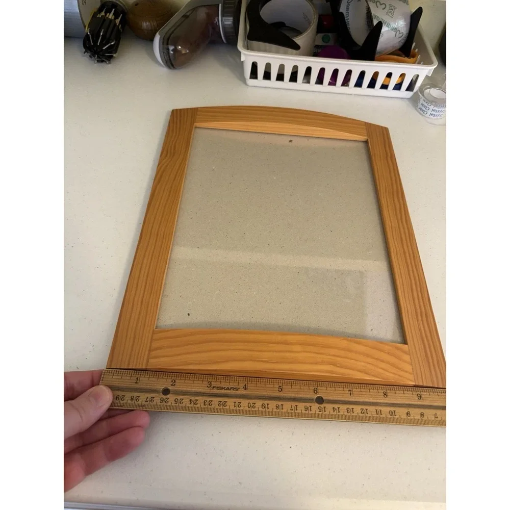 Y2K Wood Frame Fits 8x10 Photo Natural by Dennis Daniels Co. Pine Grain